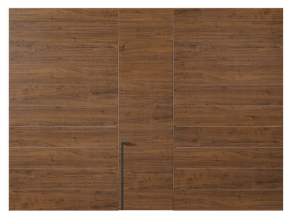 Панели для отделки стен Панель Шпон с эффектом NaturWood. Цвет Орех медный матовый. Материал Шпон Naturwood. Коллекция Шпон с эффектом NaturWood. Картинка.